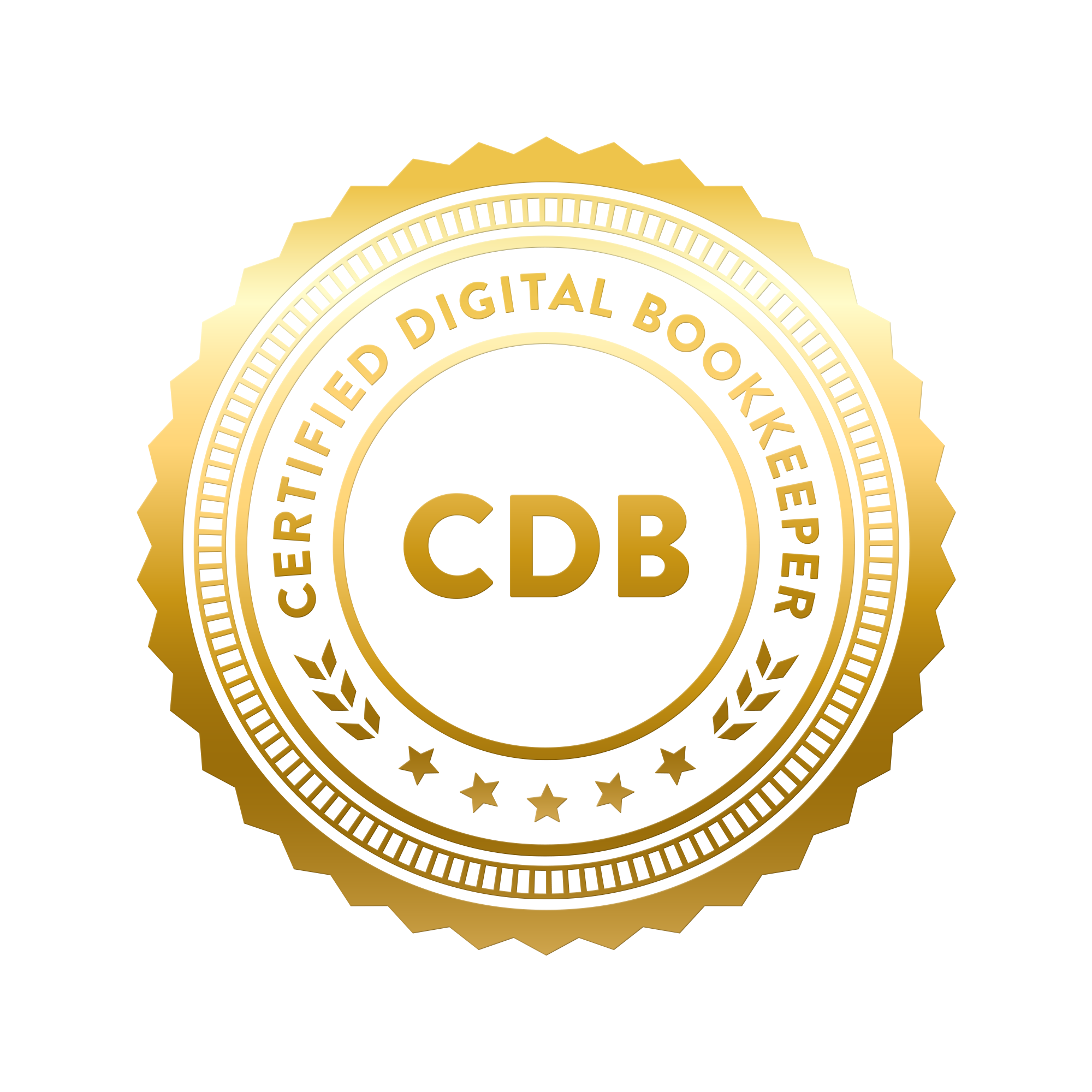 Certified Digital Bookkeeper (CDB) badge